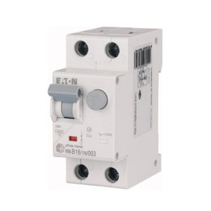 Residual current circuit breaker with overcurrent protection B 16A 1P+N 6kA 30mA type AC HNB-B16/1N/003 xPole Home 195121 EATON