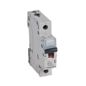 Overcurrent circuit breaker B 10A 1P 6kA S 301 TX3 403355 LEGRAND