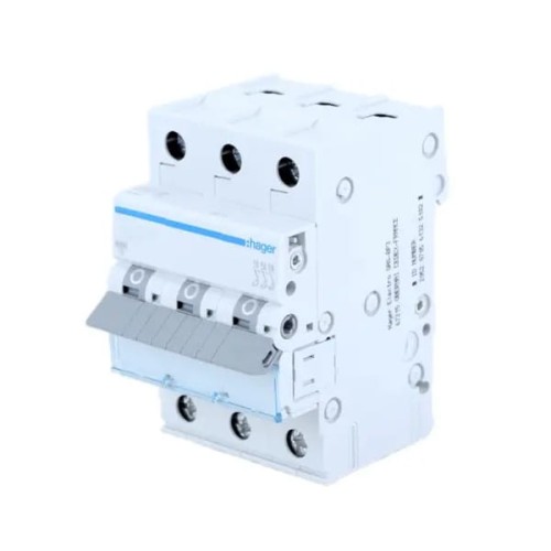 Hager Overcurrent circuit breaker B 40A 3P 6kA GPV-401-206