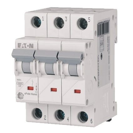 Eaton Overcurrent circuit breaker C 40A 3P 6kA HN-C40/3 xPole Home GPV-401-213