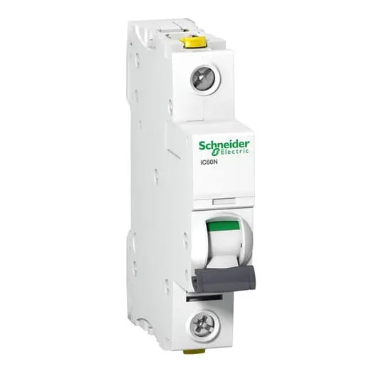 Schneider Electric Overcurrent circuit breaker B 16A 1P 6kA iC60N Acti9 GPV-401-220