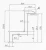 End clamp H30 Aluminium 6060 Hole M8 painted PV-03-30 (2)