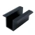 Middle clamp H24 Aluminium 6060 Hole M8 Painted PV-04-15