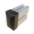 UFR Cover plug for profile 80 x 40 black PV-19-03 (2)