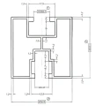 Aluminum profile 221cm 40x40 for hexagonal screws anodized PV-01-05-AN (4)