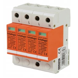 Schelinger Surge Protector 4P 5kA Class T1+T2 (B+C)