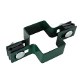 Intermediate bracket for fence panels 40x60 green GPV-700-03