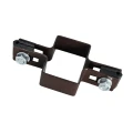 Intermediate bracket for fence panels 40x60 brown GPV-700-05 (2)