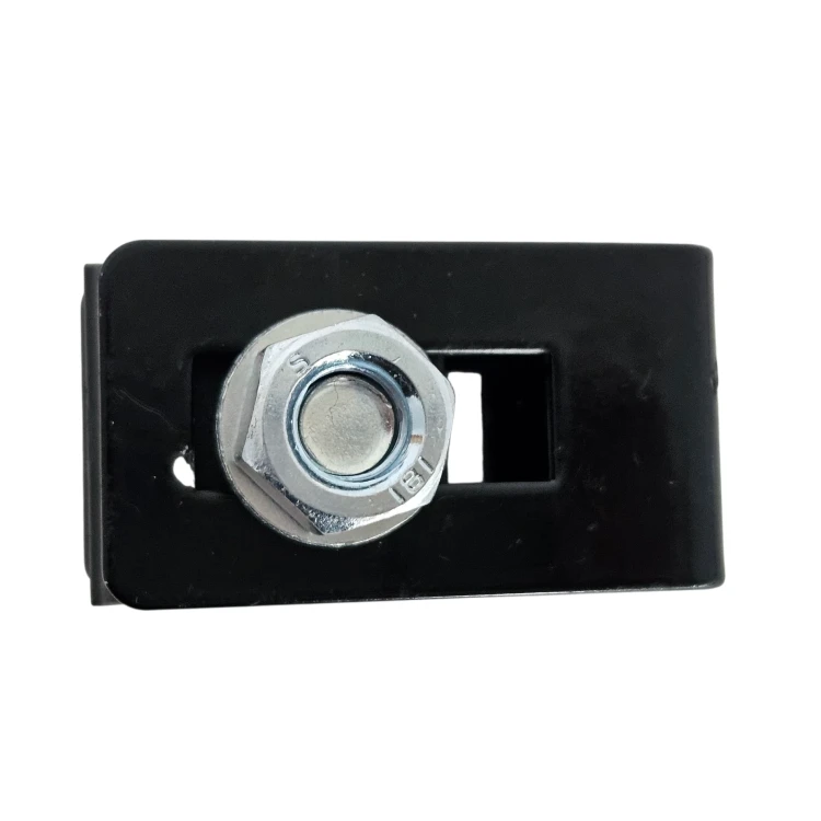 Universal bracket, holder, and connector for fence panels, black GPV-700-17 (2)