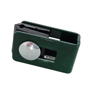 Universal clamp bracket connector for fence panels green