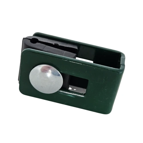 Universal bracket, holder, and connector for fence panels, green GPV-700-18
