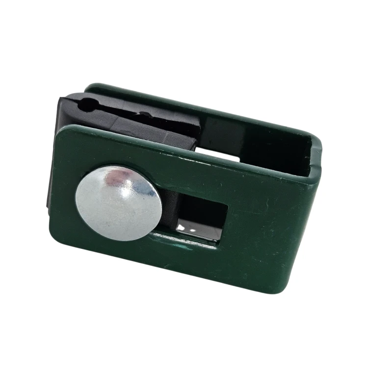 Universal bracket, holder, and connector for fence panels, green GPV-700-18