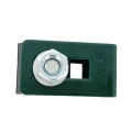 Universal bracket, holder, and connector for fence panels, green GPV-700-18 (2)