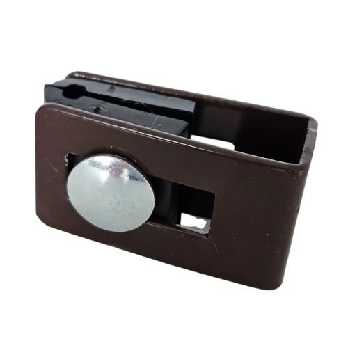 Universal bracket, holder, and connector for fence panels, brown GPV-700-20