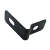 Clip bracket clamp 1/2 for fencing panels black GPV-700-27 (2)