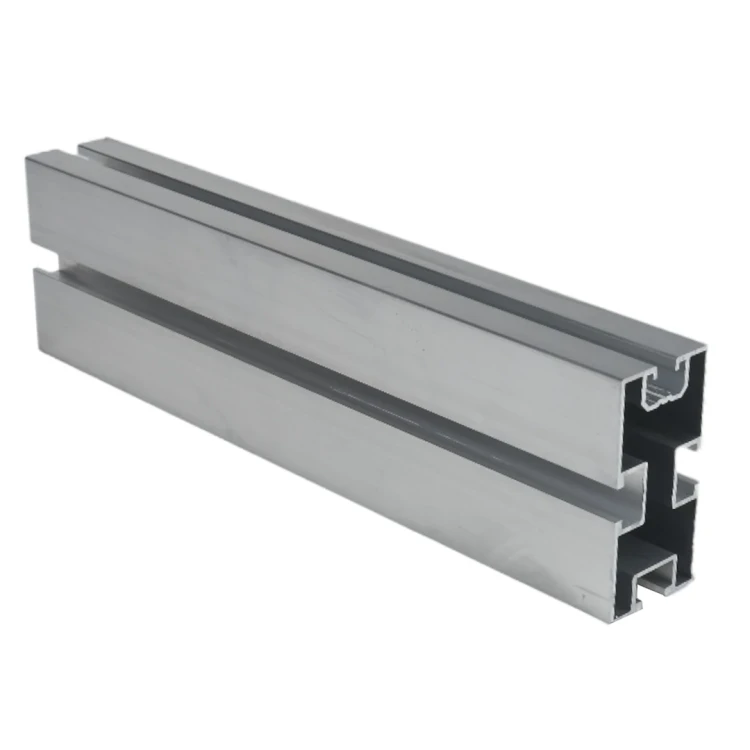 Aluminum profile 240cm 80x40 for hexagonal screw 90443 PV-01-37