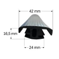 Gasket for carport and photovoltaic panel connections 30m PV-15-02-30 (3)