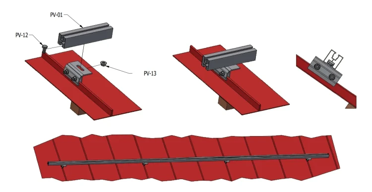 Standing seam roof mounting H17 PV-08-21 (5)