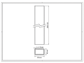 Galvanised Fence Post 60x40x1.2mm 2.4m GPV-700-70 (3)