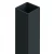 Fence Post 80x80x2 mm, Length 2.4 m, Anthracite Grey RAL 7016 GPV-700-73 (2)