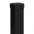 Fence Post 80x80x2 mm, Length 2.4 m, Black GPV-700-74 (1)