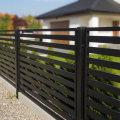 Fence Post 80x80x2 mm, Length 2.4 m, Black GPV-700-74 (4)