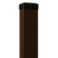 Fence Post 60x40x1.2mm, Length 2.4m, Brown GPV-700-68 (1)