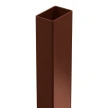 Fence Post 60x40x1.2mm, Length 2.4m, Brown GPV-700-68 (2)