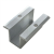 Centre clamp L50 H25 with ground pin PV-04-19 (1)