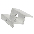 [RDY] End Clamp H40 L50 - raw with grounding pin PV-03-80 (1)