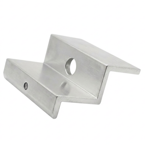 [RDY] End Clamp H40 L50 - raw with grounding pin PV-03-80 (1)