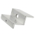 [RDY] End Clamp H40 L50 - raw with grounding pin PV-03-80 (1)