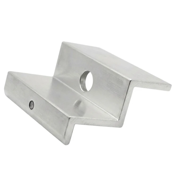 [RDY] End Clamp H40 L50 - raw with grounding pin PV-03-80 (1)