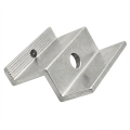 [RDY] End Clamp H40 L50 - raw with grounding pin PV-03-80 (3)
