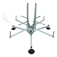 Pipe unroller with bag - for underfloor heating installation