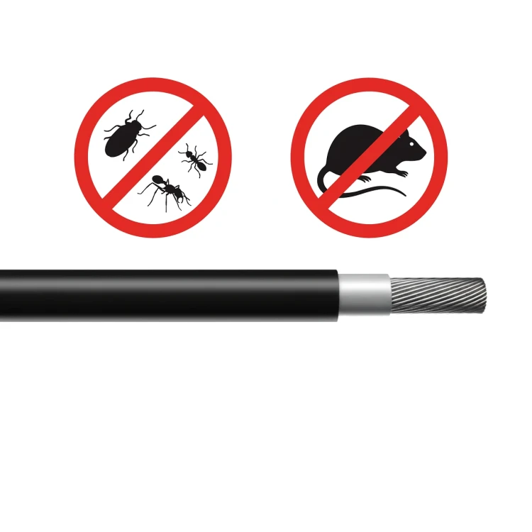 Photovoltaic cable with anti-rodent additive (AR) - 6mm Black 000-109 (3)