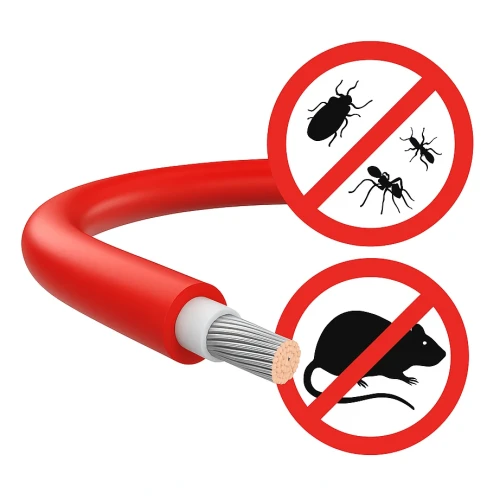 Solar cable with anti-rodent additive (AR) 10mm² Red 000-107 (2)