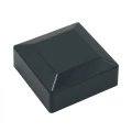 Cap cover end cap for fence post 80x80 graphite 000-131 (1)