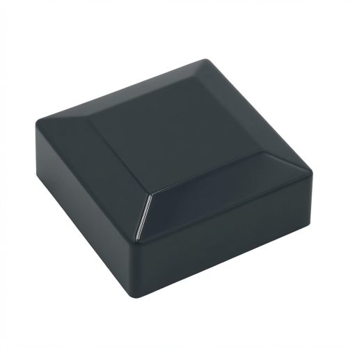 Cap cover end cap for fence post 80x80 graphite 000-131 (1)