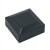 Cap cover end cap for fence post 80x80 graphite 000-131 (1)