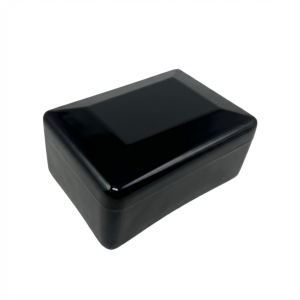 Cap cover end cap for fence post 40x60 black