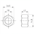 Hexagon nut M8 DIN 934 A4-80 000-063 (3)