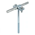 Galvanized screw-in wire holder h=12cm 000-150 (1)
