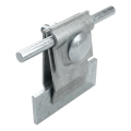 Galvanically galvanized steel rebate holder 000-158 (1)