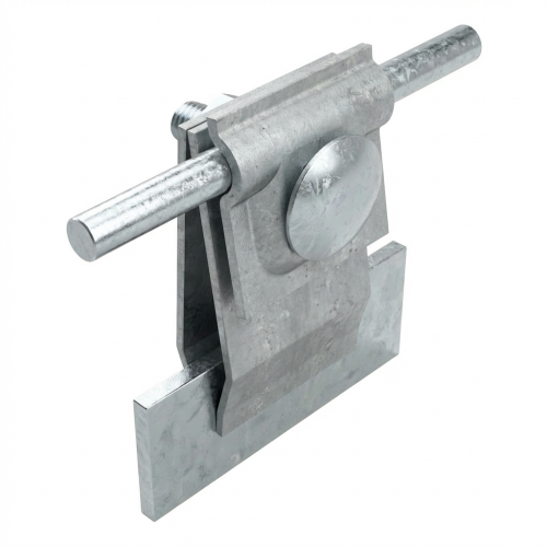 Galvanically galvanized steel rebate holder 000-158 (1)