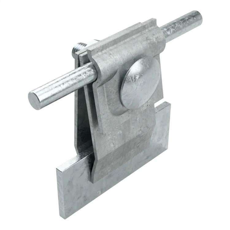 Galvanically galvanized steel rebate holder 000-158 (1)