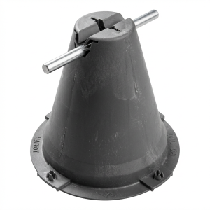 Concrete holder in plastic h=10.5cm