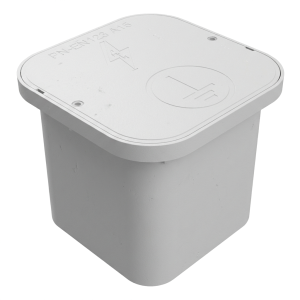 Ground control box 200x200x165mm plastic