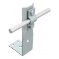 Angle bracket with plate h=8cm galvanized 000-146 (1)