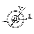 High-voltage cable 35mm² (150kA) copper 000-183 (2)